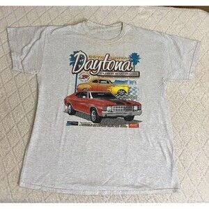 39th Annual Daytona Beach Car Show 2012 Street Rods Graphic Shirt Men’s Size L